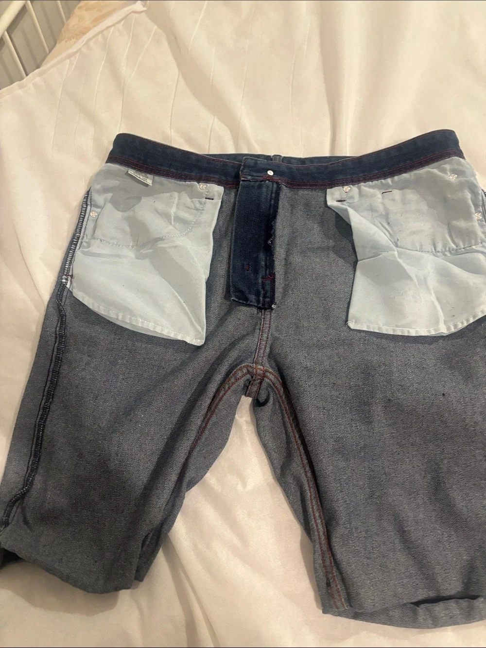 MBX Dark Blue Men’s Denim Jean Shorts